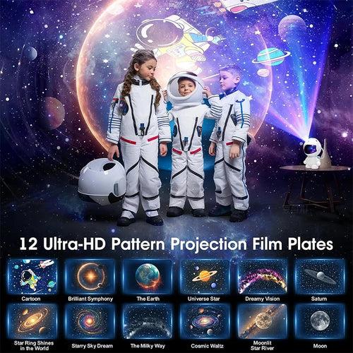 AstroVibe™: Proyector de Galaxias 360° de Alta Definición