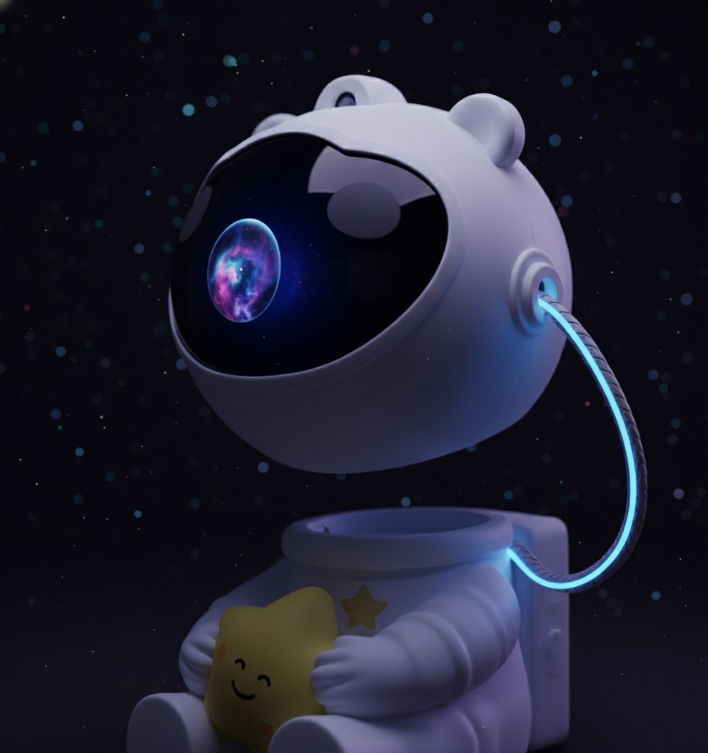 AstroVibe™: Proyector de Galaxias 360° de Alta Definición